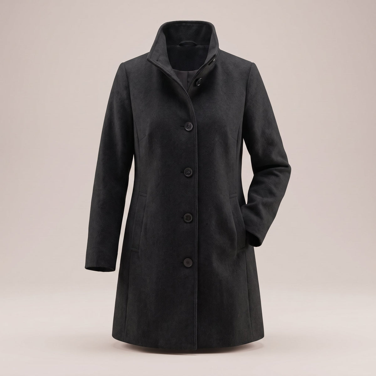 Women's Classic Heritage Coat with Wool Finish View 11