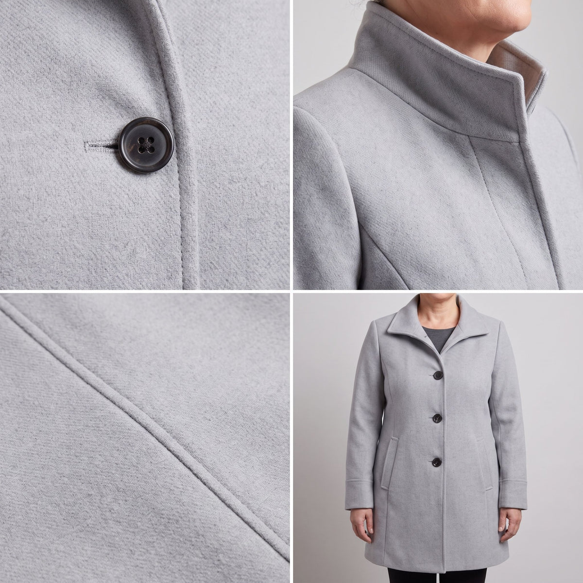 Women's Classic Heritage Coat with Wool Finish View 15