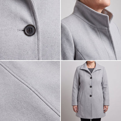 Women's Classic Heritage Coat with Wool Finish View 15