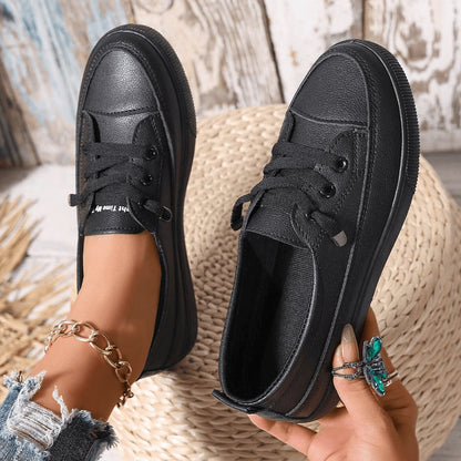 Women's Classic Orthopedic Laced Shoes with Arch Support Back