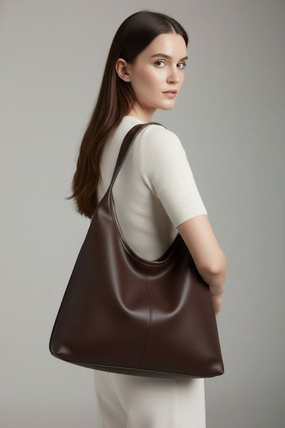 Women's Classic Tote Bag with Spacious Inner Pocket Close Up