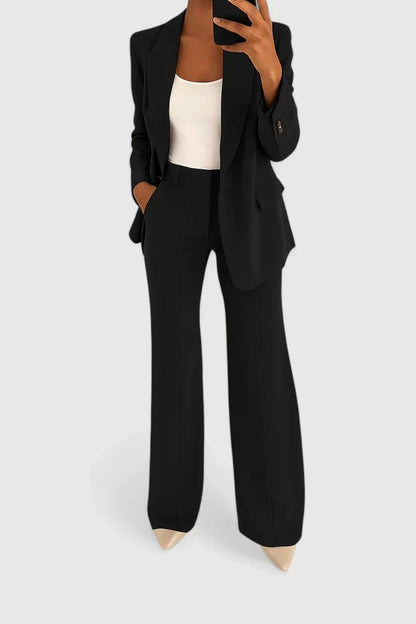 Women's Elegant Two-Piece Suit Set | Smart Occasion Wear Hero