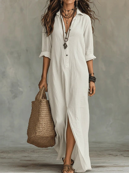 Women's Flattering Maxi Dress | Elegant Silhouette All Day Close Up