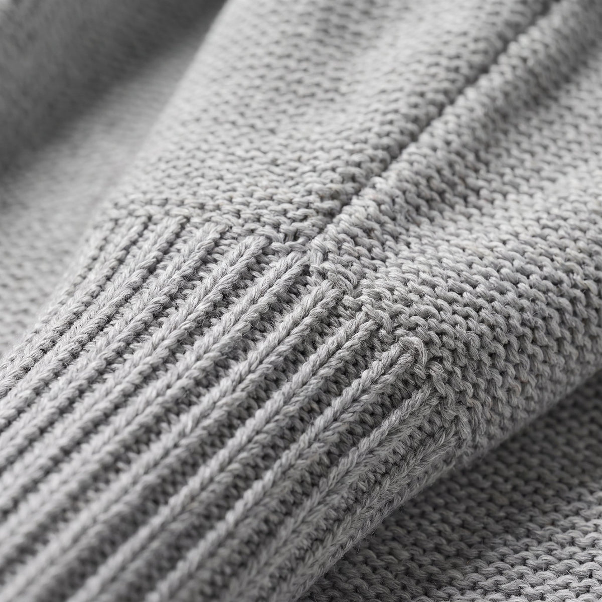 Women's Loose Knit Cardigan with Oversized Hood Side
