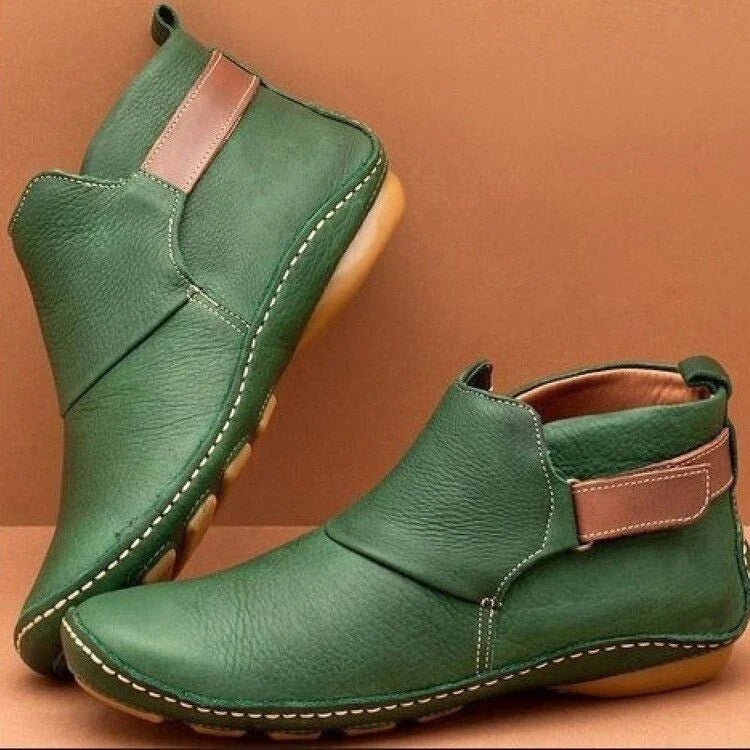 Women's Orthopaedic Ankle Boots with Ergonomic Support Side