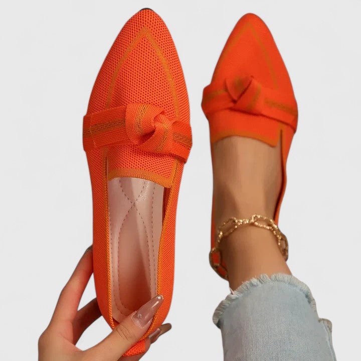 Women's Orthopaedic Loafers | Arch Support with Knotted Strap Back