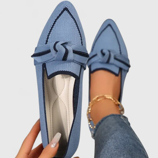 Women's Orthopaedic Loafers | Arch Support with Knotted Strap Front