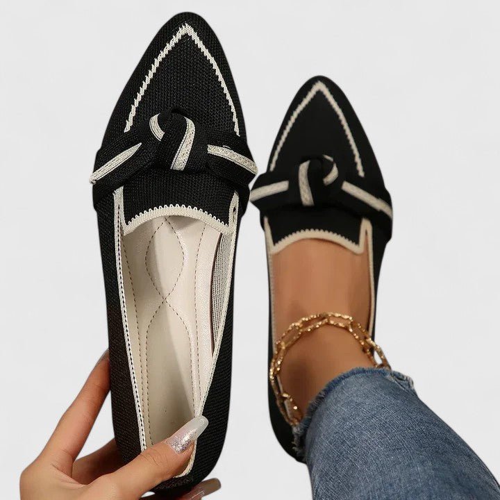 Women's Orthopaedic Loafers | Arch Support with Knotted Strap Side