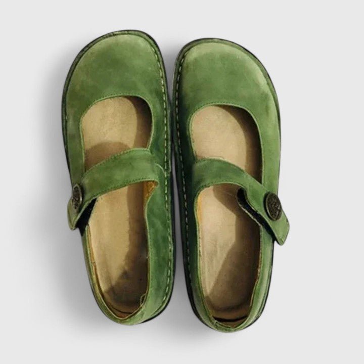 Women's Orthopaedic Shoes | Adjustable Strap with Round Toe Back