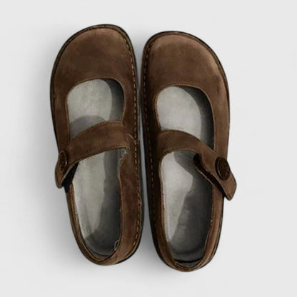 Women's Orthopaedic Shoes | Adjustable Strap with Round Toe Detail