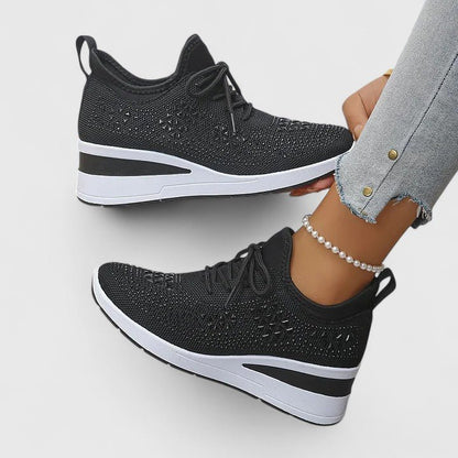 Women's Orthopaedic Shoes | Breathable Mesh with Wedge Heel Back