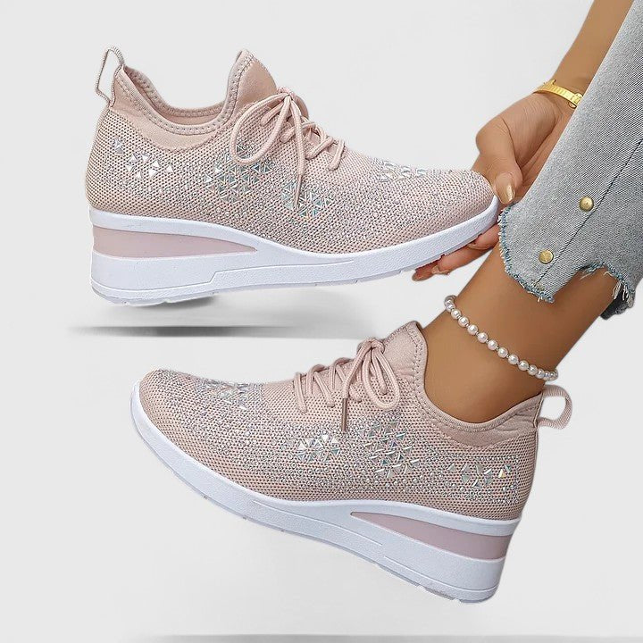 Women's Orthopaedic Shoes | Breathable Mesh with Wedge Heel Lifestyle