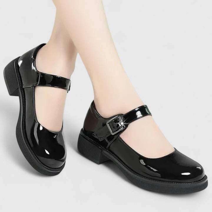 Women's Orthopaedic Shoes | Mary Jane Strap with All-Day Support Close Up
