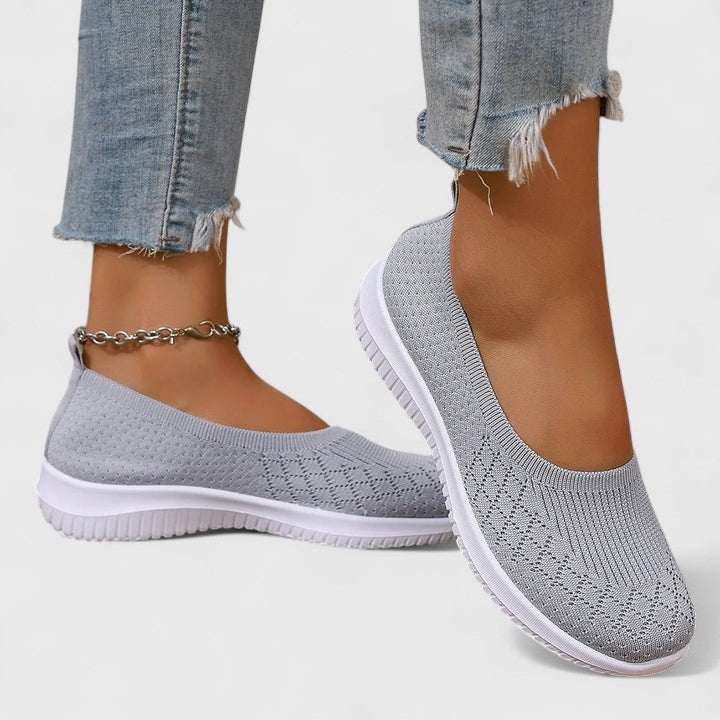 Women's Orthopaedic Slip-Ons | Wide Fit with Removable Insole Close Up