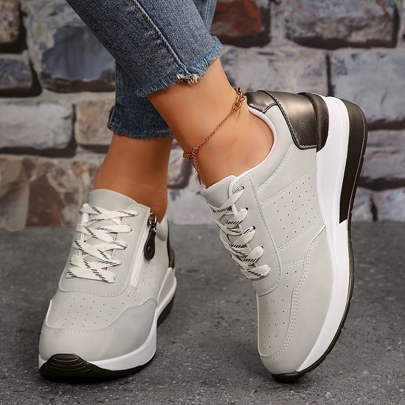Women's Orthopaedic Trainers | Height Boosting with Cushioned Support Back