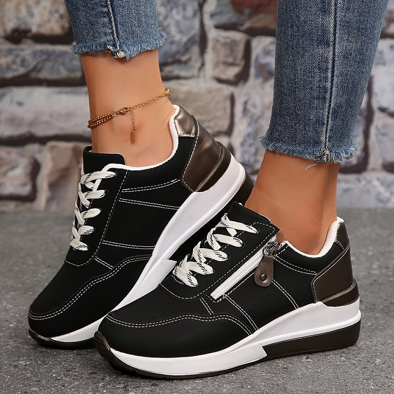 Women's Orthopaedic Trainers | Height Boosting with Cushioned Support Side
