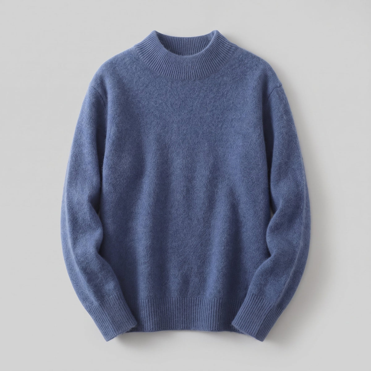 Women's Soft Knit Rollneck Jumper with Ribbed Trim Lifestyle