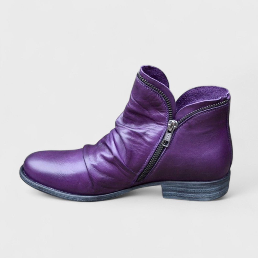 Women's Supportive Orthopedic Ankle Boots with Zip Hero