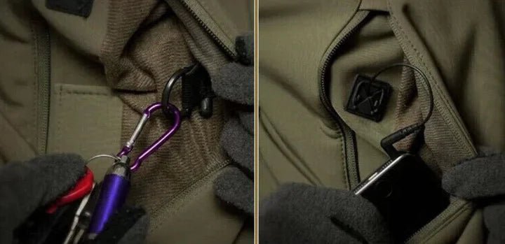 Women's Waterproof Outdoor Tactical Set | Hooded Jacket with Cargo Trousers Angle
