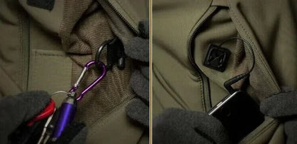 Women's Waterproof Outdoor Tactical Set | Hooded Jacket with Cargo Trousers Angle