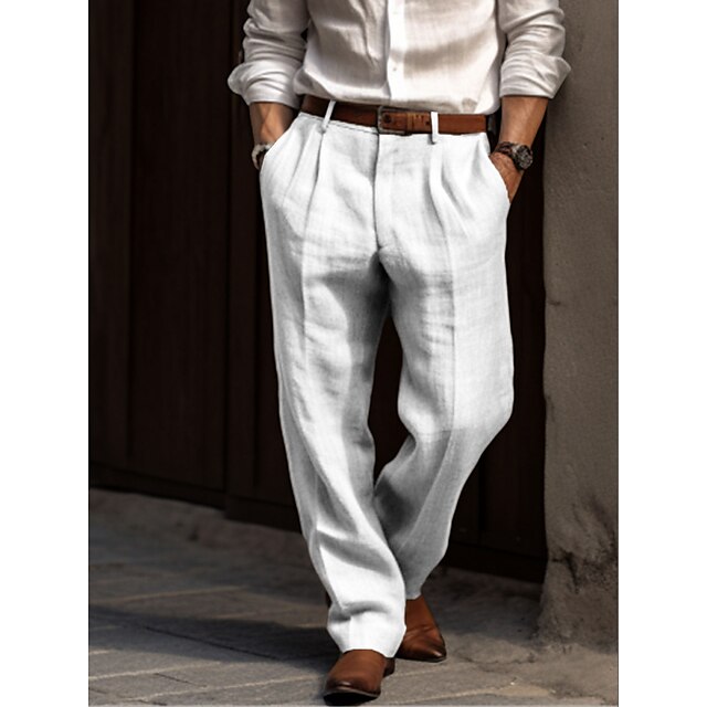 Men's Wide Leg Trousers